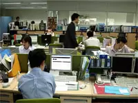 はつらつとしたオフィス、働く人の「いきいき感」が伝わってくる