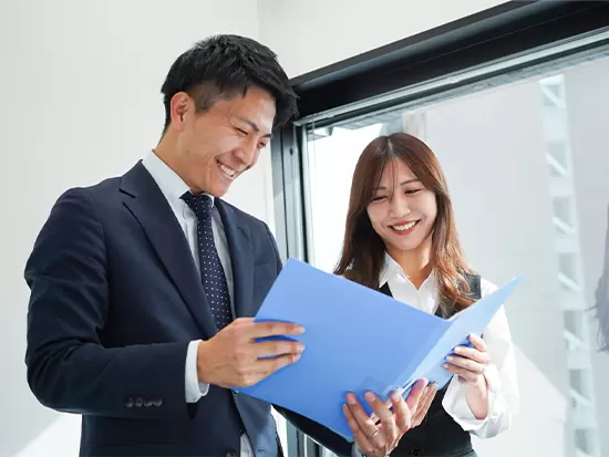 1on1のOJT研修があるので、 じっくりイチから学ぶことができます。