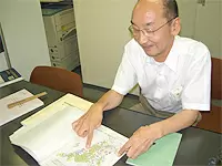 都市計画の話題になると、つい話しすぎてしまいます（對木社長）
