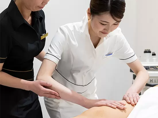 研修センターでの研修あり◎美容業界未経験でも、基礎知識からしっかり習得できます。