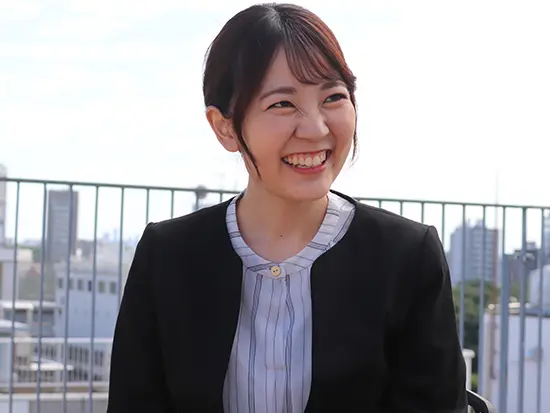 オフィスには屋上があり、天気の良い日はスカイツリー、東京タワーなども見えます！