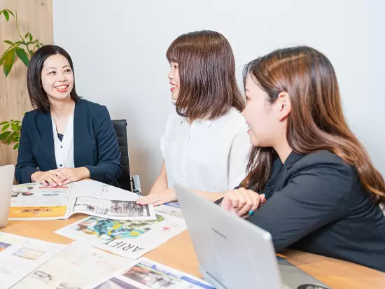 年齢や入社年次に関係なくフラットな社風が広がっています！