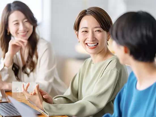 20代・30代が活躍中！当社で事務デビューした先輩多数！
