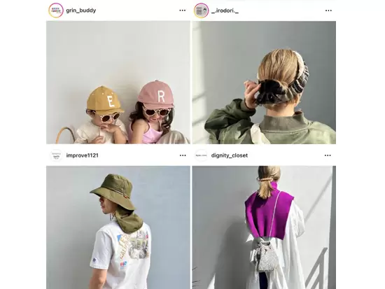帽子やアクセサリー等の服飾雑貨を扱う★アパレルメーカー