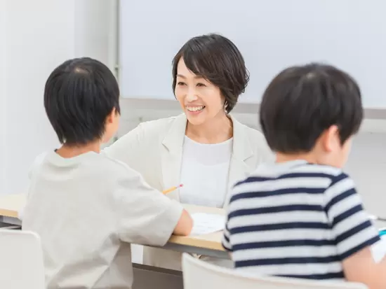 子ども、一人ひとりに向き合うことを大切にしています。