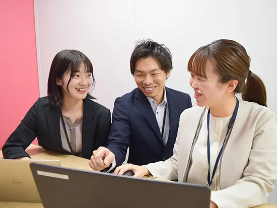 丁寧な研修＆サポート体制であなたをフォローします◎