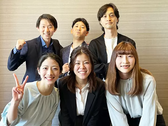 20～30代の若手メンバー活躍！風通しの良い環境で伸び伸び成長できますよ