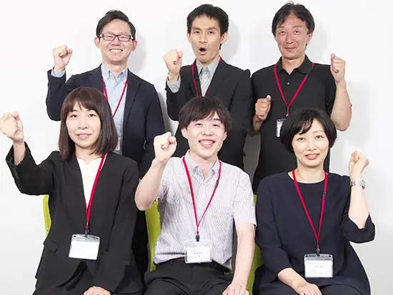 ほとんどのメンバーは未経験スタート 研修と実務を通じて覚えていきましょう！