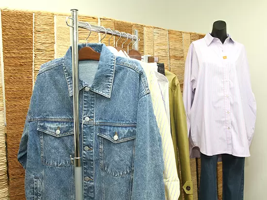 「ここだから、今だから、買える服。」をコンセプトに、幅広い年代のターゲットに合った洋服を提供中！