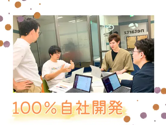 全国6,000施設で使用されている児童福祉施設向けシステムを自社開発しています。