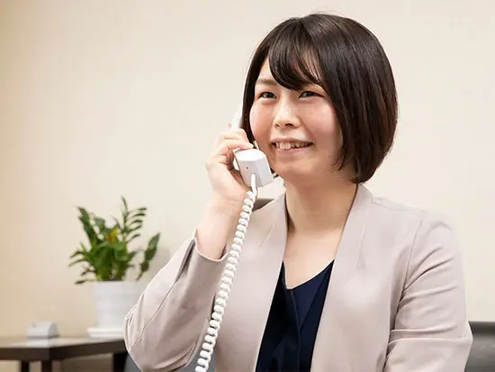 連携先の病院などとのやりとりも多く、人と接することが好きな方にピッタリ