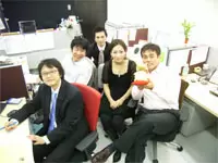 社員同士、仲が良いのも自慢。いつも笑顔です。