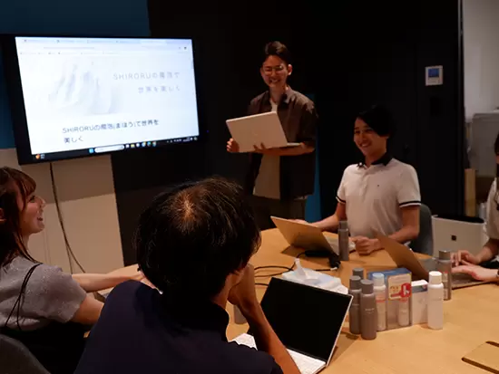 使うほど、理想の透明肌に