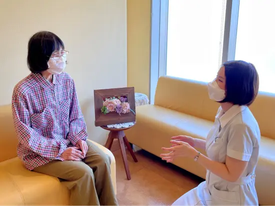 患者様とスタッフ、双方のために働く仕事のため、ホスピタリティが活かせます。