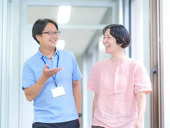勤続10数年という先輩社員も多数。今だけではなく、”将来まで”働きやすい環境が整っています！