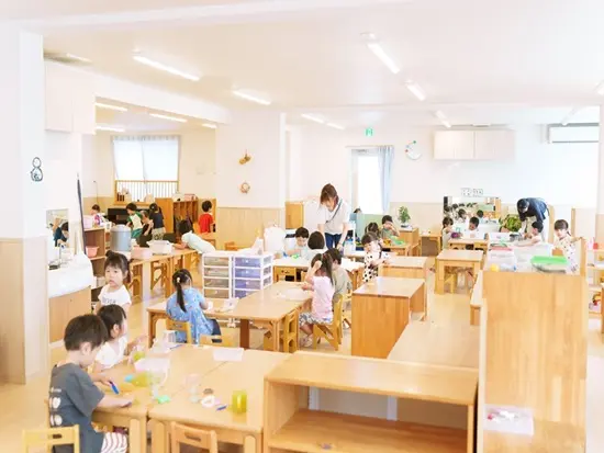 子ども達が遊びを選択できるように保育環境を整えています