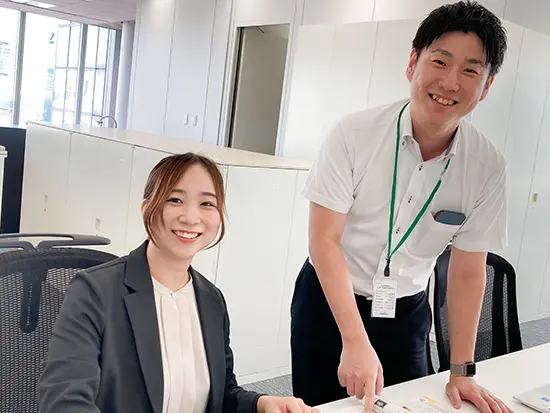 メンバーは30～50代が中心。面倒見の良い先輩がフォローしますのでご安心ください。