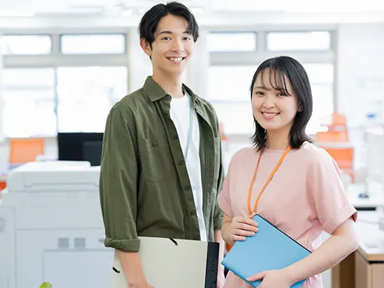 先輩が一から丁寧に教えます♪同じく未経験スタートの先輩がほとんどです！