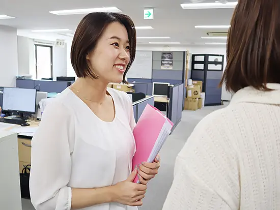 産育休の取得・復帰実績は100％！ワークライフバランスも大切にできる職場環境です。