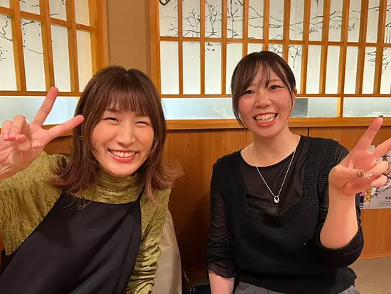 平均年齢は20代後半から30代前半のメンバーがメインで活躍しています♪