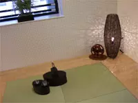 畳も意外と人気なんです。ちょっとゴロ寝するにはピッタリ!?