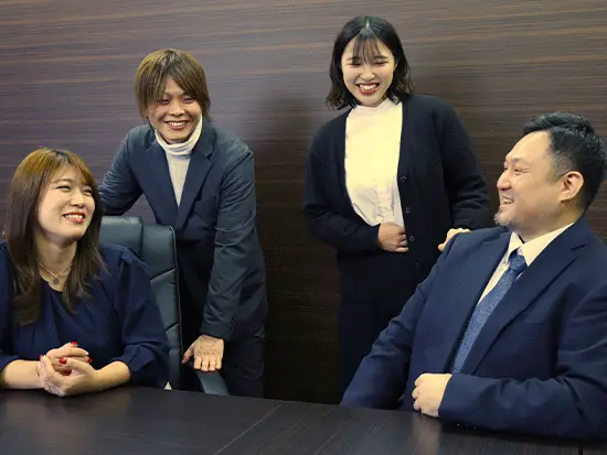 グループ全体の交流も盛ん。一人ではない安心感があります♪