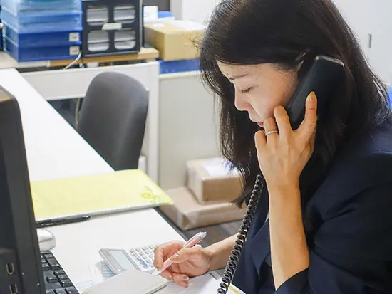 現在活躍中のスタッフのうち、半数以上が女性社員！業務上で困ったことなど、なんでも気軽に相談できます♪
