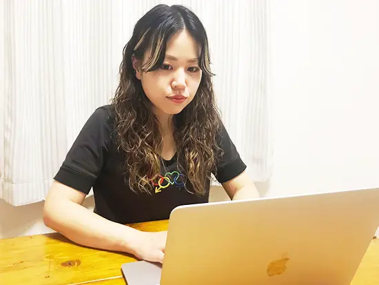 入社後の研修もオンラインで実施！効率的にスキルを身に付けられます♪