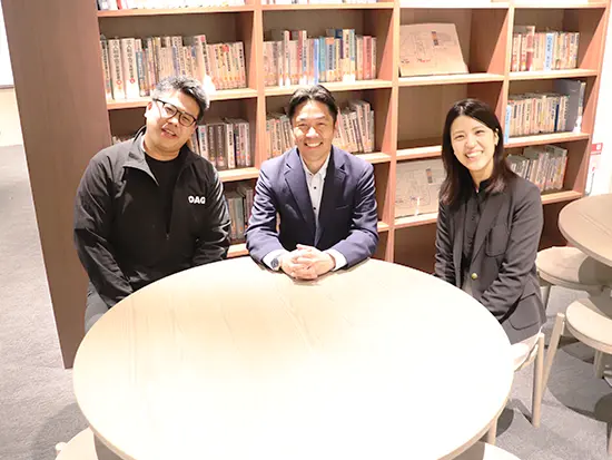 《中途入社メンバー活躍中！》意見を発信しやすい風通しのよさも、当社のポイント。