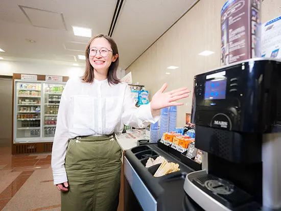 “オフィスのひと休み”を、もっと心地よく。