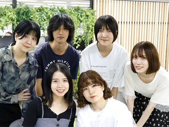 平均年齢は25.25歳！先輩の9割が未経験からのスタートで、元店舗スタッフ・元保育士などが活躍中です♪