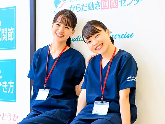 カーブスの新業態『ピント・アップ』。一人ひとりに寄り添うサポートがやりがいです※写真はピント・アップ