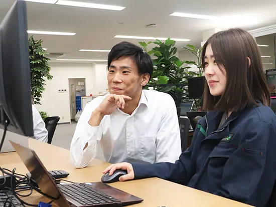 最大6ヶ月間の研修で、衛生管理の基礎やデータ入力の方法などゼロから学べます！