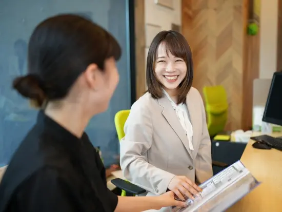 一人ひとりのお客様に向き合った提案で直接感謝の言葉をいただけます。