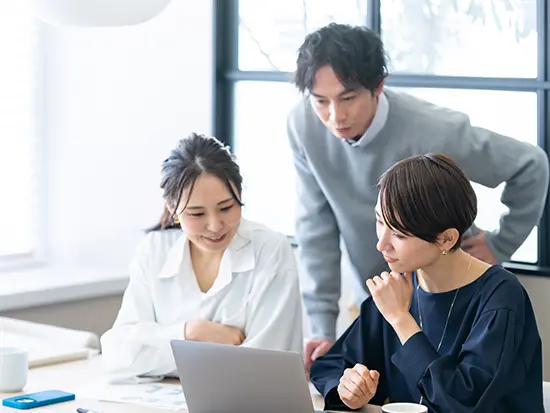 チーム制なのでわからないことはすぐに上司やメンバーに聞ける環境！