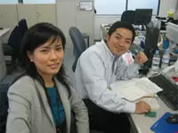 同じ課の仲良しメンバー。頼れる先輩がお待ちしています