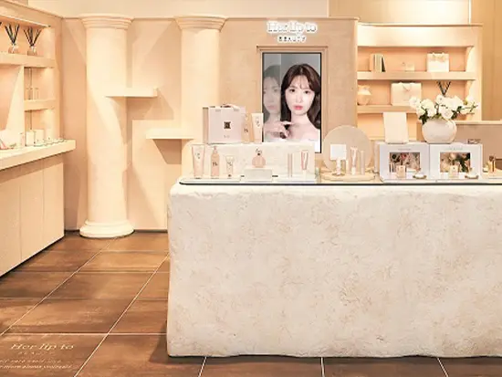 小嶋陽菜プロデュース「Her lip to」のほか、ビューティブランド、ランジェリーブランドなども幅広く展開◎