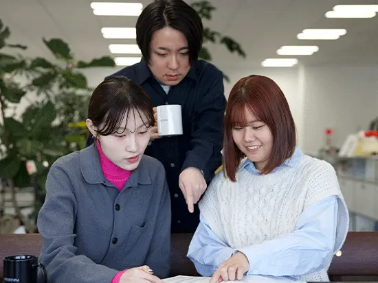 頑張りをしっかり評価するため、スピーディーなキャリアアップが叶います！