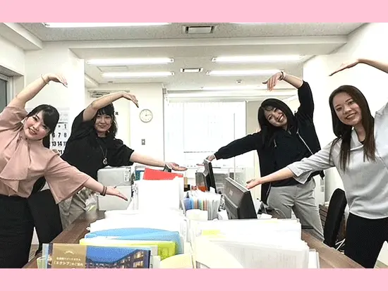 子育て中のスタッフが男女共に活躍中！長く働き続けられる職場です◎