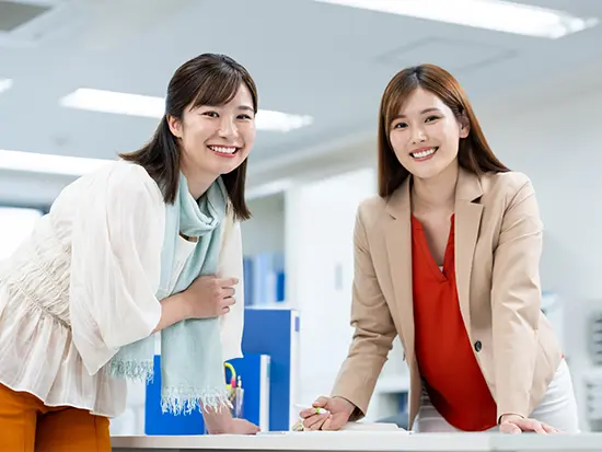 完全週休2日制で年間休日は125日とタップリ！有給休暇の取得率は100％！