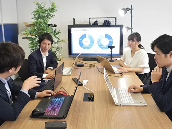 代表との距離も近く、社員の意見が反映されやすい環境です！