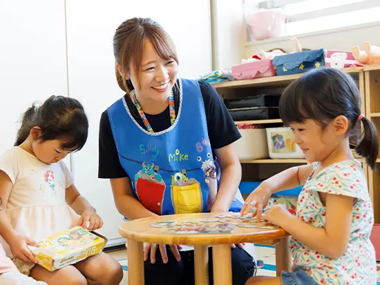 お子さんも働くスタッフも、楽しめる保育を目指しています◎