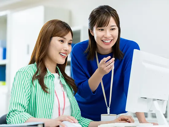 100年の信頼と実績。安定基盤で長く働けます！