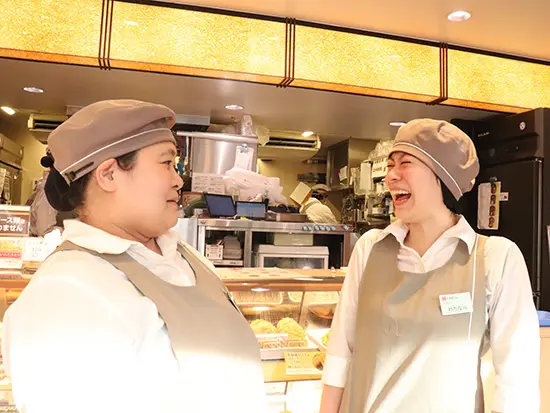 社員とアルバイトスタッフが話しやすい、一体感のある店舗運営を目指しています！