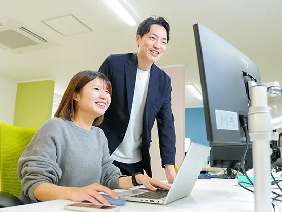 業種･職種未経験OK！先輩が優しく教えてくれます。