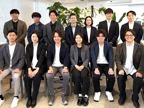 20代・30代メインのチーム。年齢や社歴に関係なくフランクに話せる環境です！