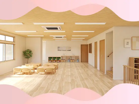 4月開園の新園なので、キレイで温かみのある環境で働けます♪