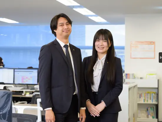 先輩がすぐそばでサポート｜未経験でも安心して成長できます。