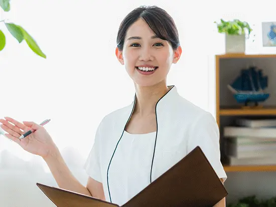 他社と比べて、働きやすさが充実しています！