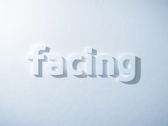 「笑顔（face）」を守るために。僕らは困難（facing）に挑み続ける。